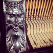 CONRAD KRAUSE Gothic Artcase piano 06