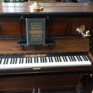 IBACH ROSEWOOD Neo-Classical upright piano 08